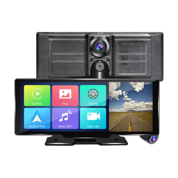 10.26" 4K Dash Cam with Apple Car Play & Android Auto
